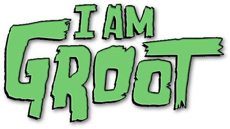 Download Transparent I Am Groot Vol 1 1 Am Groot Logo Png Pngkit