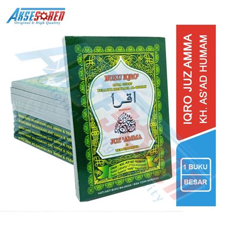 Jual Buku Iqro Juz Amma Besar Buku Kitab Iqra Cara Cepat Belajar