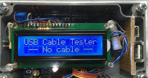 The Constant Meddler USB Cable Tester Using Arduino UNO