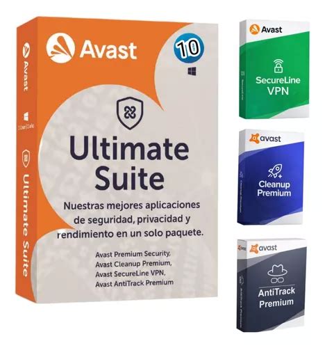 Avast Antivirus Ultimate 10 Dispositivos Multidispositivo Cuotas Sin