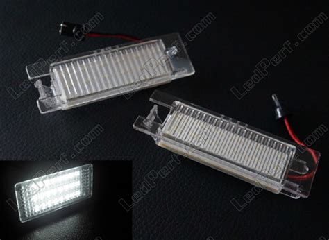 2er Pack LED Module zur Beleuchtung des hinteren Kennzeichens für Opel