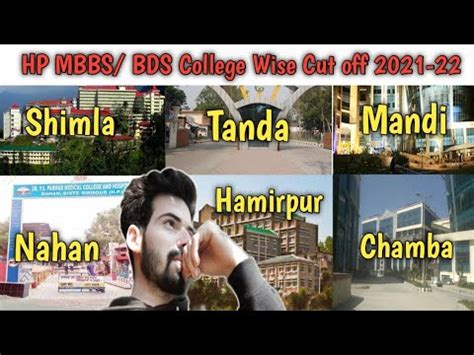 Himachal Pradesh Mbbs Bds College Wise Cut Off Category Wise