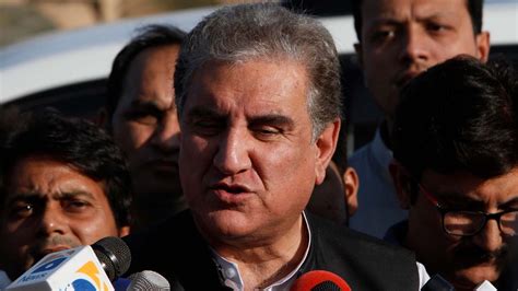 Imran Khan S Close Aide Shah Mehmood Qureshi Arrested For Inciting