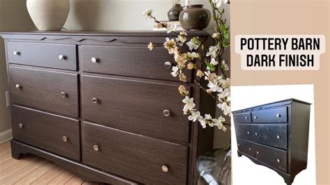 Brand NEW Dark Wood Pottery Barn Dupe Finish Plus How To Remove