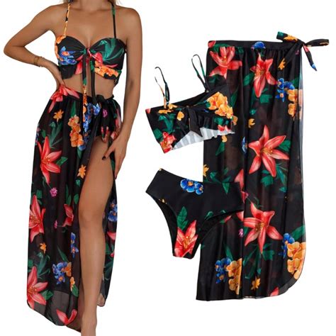 STRÓJ KĄPIELOWY DWUCZĘŚCIOWY PAREO BIKINI WYSOKI STAN MODELUJĄCY DAMSKI M porównaj ceny