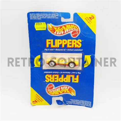 MATTEL HOT WHEELS Vintage Flippers Red Yellow Car MISB MOC NEW EUR PicClick FR