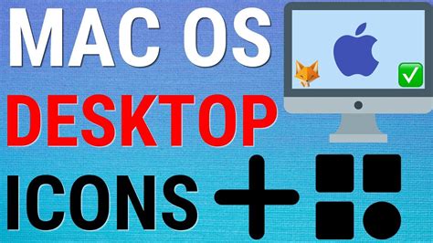 How To Add Icons To Desktop On Mac Youtube