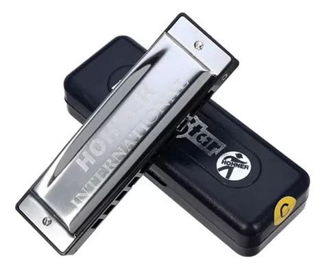 Gaita De Boca Diat Nica Hohner Silver Star D C Mercadolivre