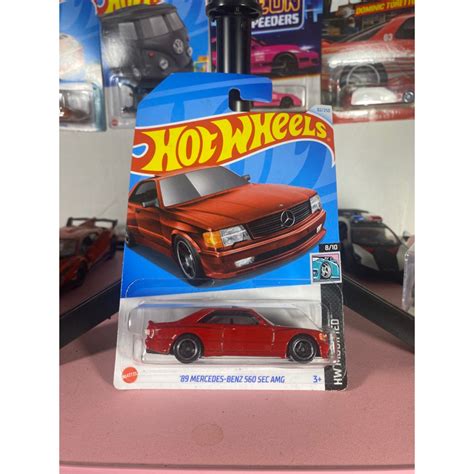 Jual HOTWHEELS BASIC ASSORTED MERCEDES BENZ 560 SEC AMG LANGKA HOT ITEMS Shopee Indonesia