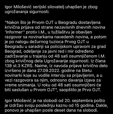 Callmelija On Twitter JSO Srbija Caosvima MijatMinja Procitaj