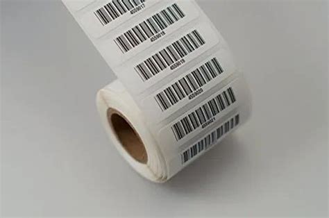 Printed Paper Barcode Stickers Labels Packaging Type Roll At Rs