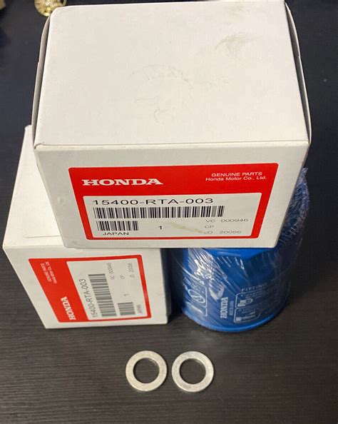 HONDA 15400RTA003 - cross reference oil filters | oilfilter ...
