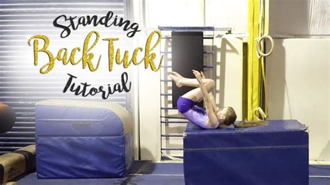 Standing Back Tuck Tutorial Buttercup Sgg Youtube