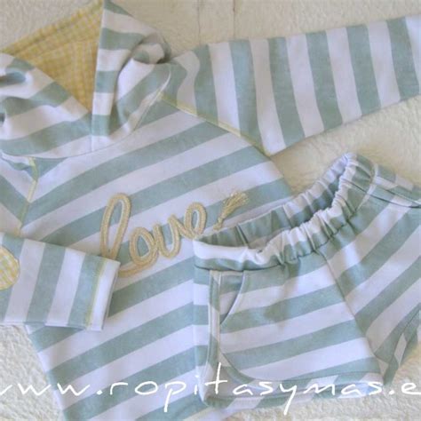 Conjunto Sudadera Y Short Rayas La Varita M Gica La Martinica