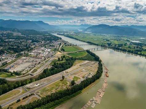 Aerial Photo of Mission Raceway Mission BC , Canada - Bob McLean
