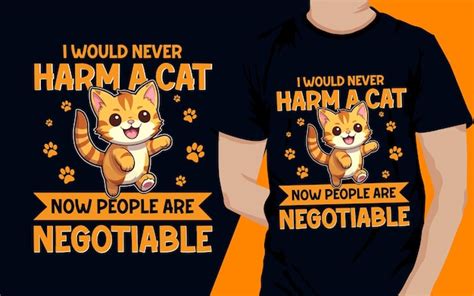 Premium Vector Cat T Shirt Design