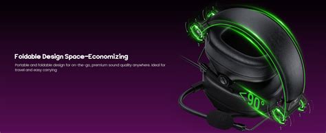 Weseary Wg3 Gaming Headset Ps5 Headset Noise Canceling Stereo Gaming