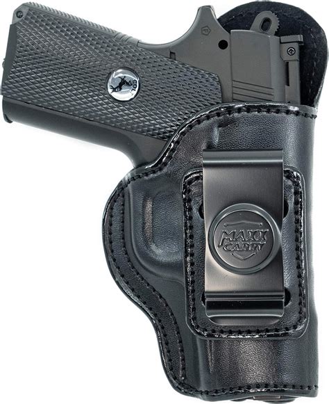 Inside The Waistband Leather Holster For Colt Defender Iwb Holster