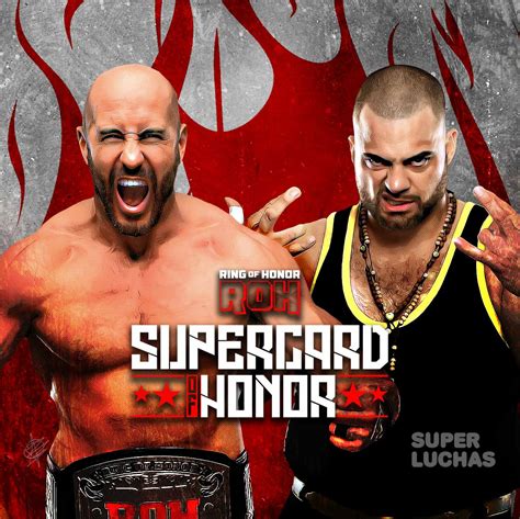 Roh Supercard Of Honor Resultados En Vivo Superluchas