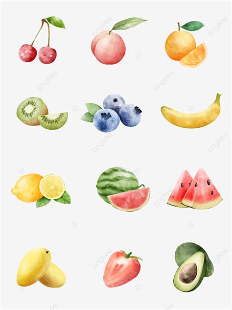 Acuarela De Frutas Png Vectores Psd E Clipart Para Descarga Gratuita Ae | The Best Porn Website