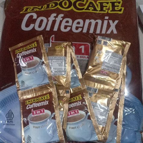 Jual KOPI INDOCAFE COFFEEMIX 20GR 1RENCENG Shopee Indonesia