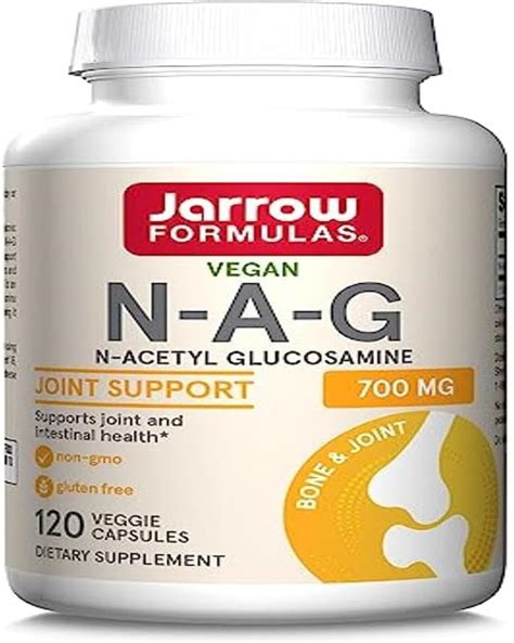 Jarrow Formulas N A G 700 Mg 120 Veggie Caps N Acetyl Glucosamine Versatile Form Of