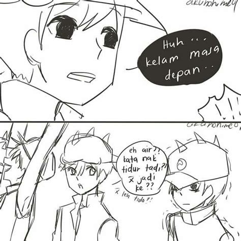 Boboiboy Fan Comics And Fan Art Comic 6 New Year 2017 Imut Animasi