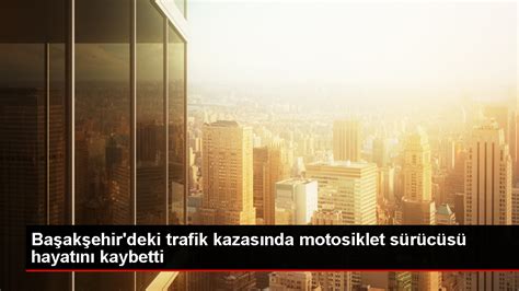 Başakşehir de Beton Mikseri ile Sıkışan Motosiklet Sürücüsü Hayatını