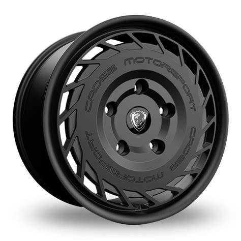 Cades RT Commercial Matt Black 18 Alloy Wheels Wheelbase