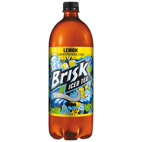 Brisk Iced Tea Lemon 1 Liter Bottle Walmart