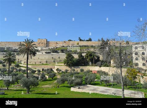 Church of All Nations (Church of Agony), Garden of Gethsemane, Mount of Olives, Jerusalem ...