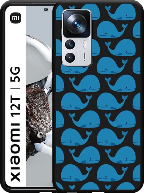 Xiaomi T T Pro Hoesje Zwart Whales Designed By Cazy Bol