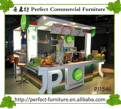 Free D Design Juice Bar Kiosk For Sale Mall Fresh Fruit Juice Kiosk