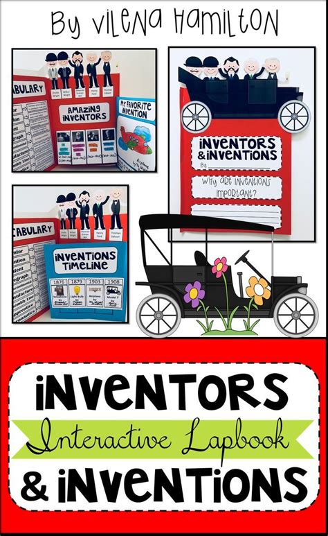 Inventors And Inventions Interactive Lapbook And Mini Unit