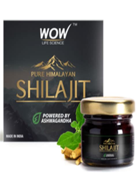 Buy Wow Life Science Pure Himalayan Shilajit With Ashwagandha G