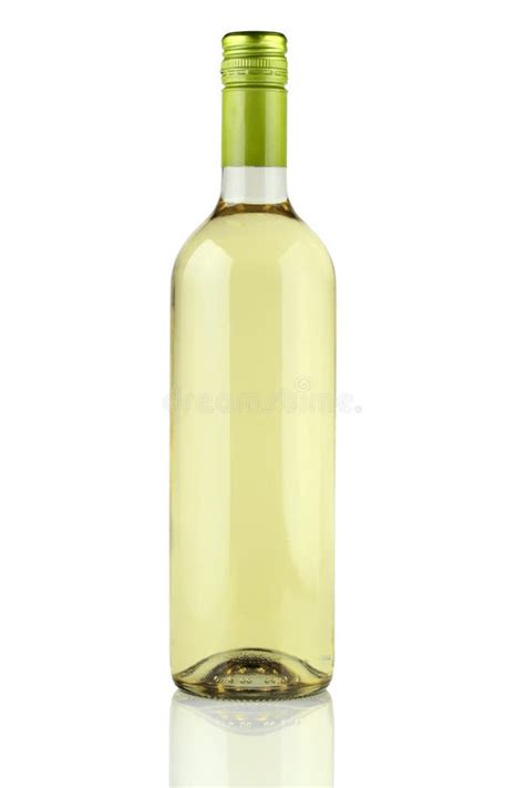Naked Bottle Of Chardonnay Wine Stock Image Image Of Blanc Wine 334287