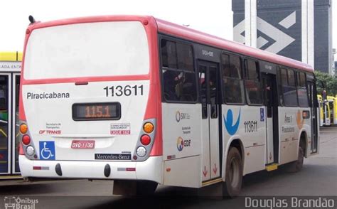 Viação Piracicabana Distrito Federal 113611 em Brasília por Douglas