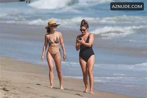 Cara Santana Displays Her Sexy Bikini Body On The Beach In Malibu Aznude