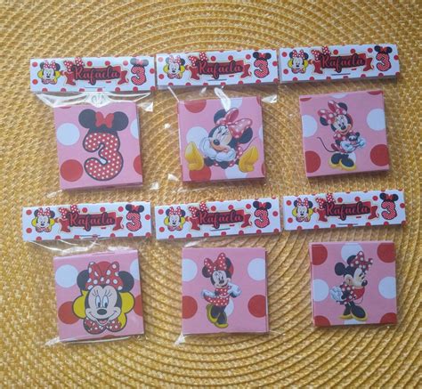 Jogo Da Mem Ria Minnie Lembrancinha Personalizada Elo