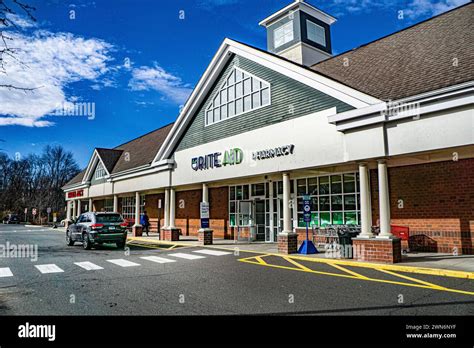 rite aid store  pharmacy exterior view stock photo alamy