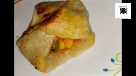 Dominos Style Zingy Parcel At Home Paneer Parcels Recipe Veg Zingy