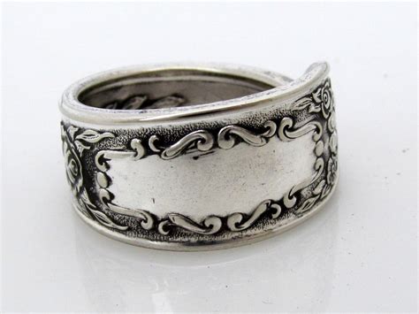 Mildred Spoon Ring 1936 Silverware Pattern Etsy