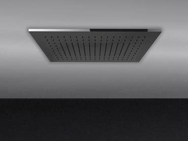 Minimali Rain Shower Ceiling Mounted Square Rain Shower By Gessi