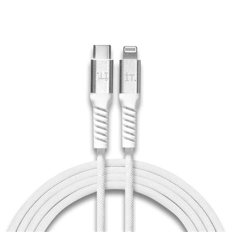 Jual IT Power Connector - USB C to Lightning Cable 2M - White ...