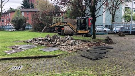 Campo Fiori Borgomisto Riqualificazione Verde Giardini Cinisello Cantiere