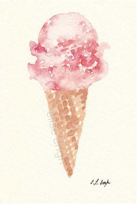 Helados Painting Inspiration Art Inspo Ice Cream Painting Wall Art Prints Fine Art Prints