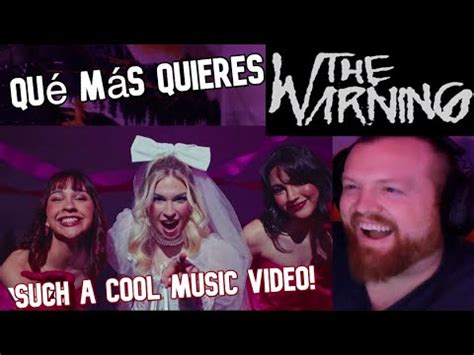 Art Director Reacts To The Warning Qu M S Quieres Mv Youtube