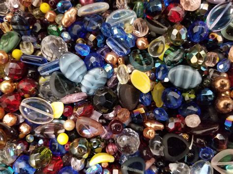 Assorted Glass Beads For Jewelry Making Diy Lamp Work Arts And Crafts And Decorative Hobby