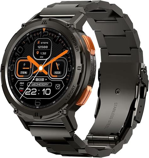 Kospet T Bk Tank T Smart Watch Sp Edition Black Buy Online At Best