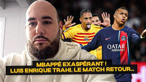 Psg Barcelone D Brief Cinglant De Walid Acherchour Youtube